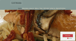 Desktop Screenshot of cafetiramisu.net
